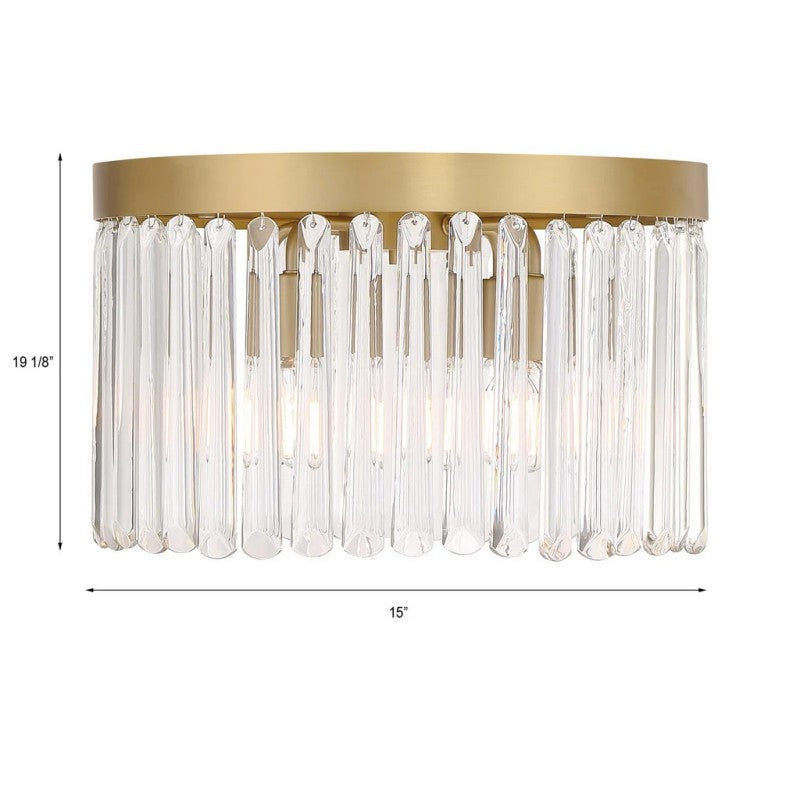 Guyton 4 Light Flush Mount