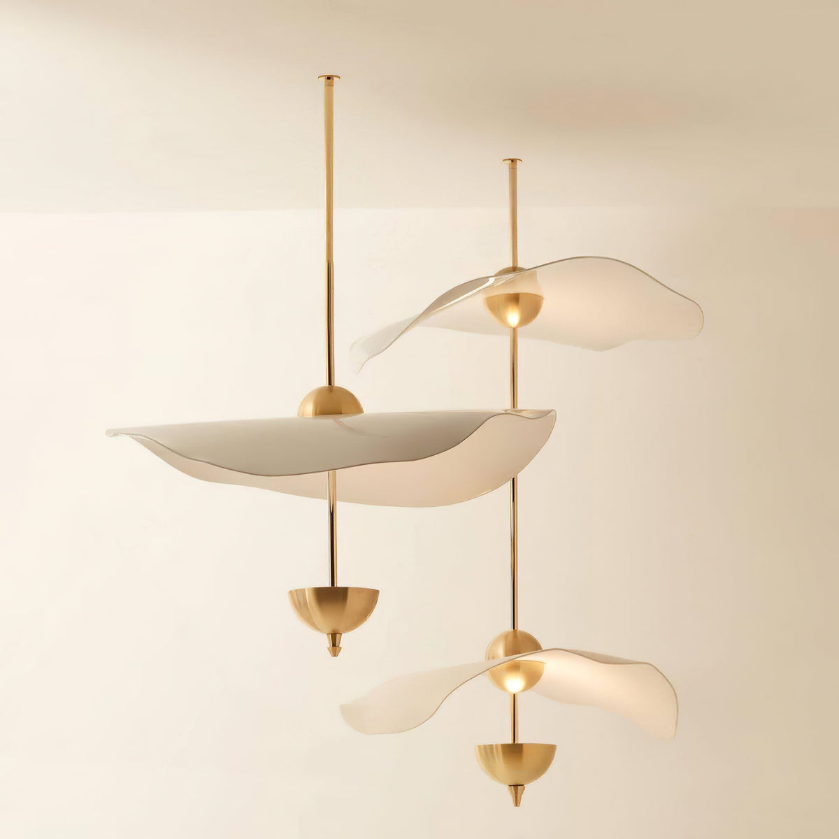 Double Biscuit Pendant Light