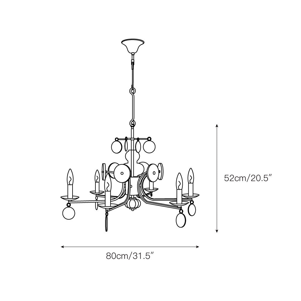 Erik Hoglund Chandelier
