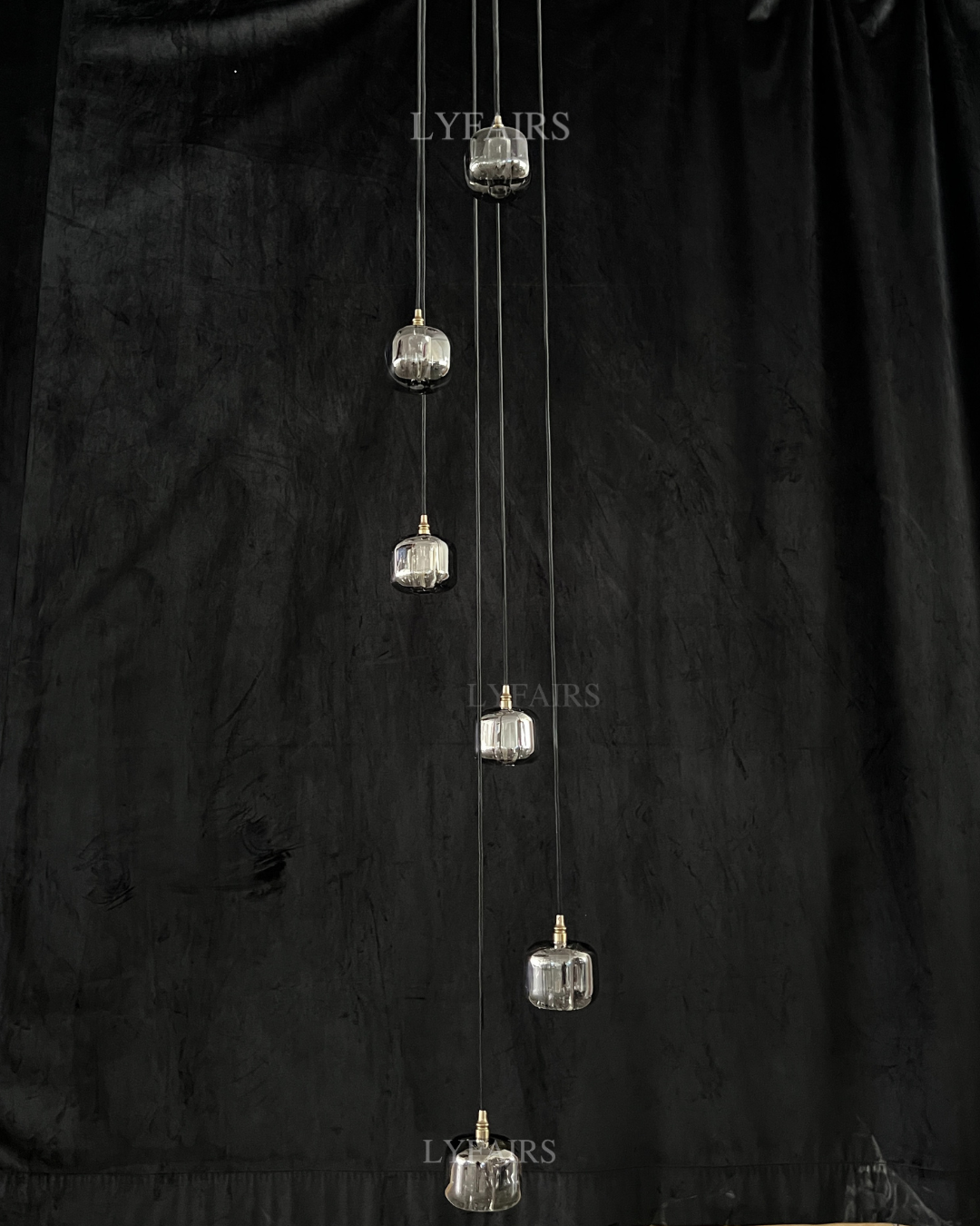 Post-Modern Extra-Long Pendant Light Fixtures for Staircase / high-Ceiling Space / foyer