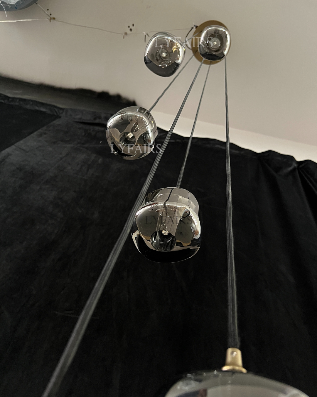 Post-Modern Extra-Long Pendant Light Fixtures for Staircase / high-Ceiling Space / foyer