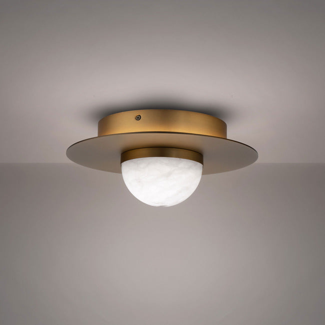 Mesh Alabaster Wall / Ceiling Light