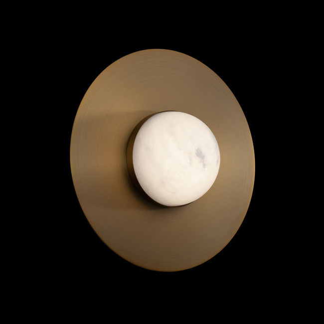 Mesh Alabaster Wall / Ceiling Light