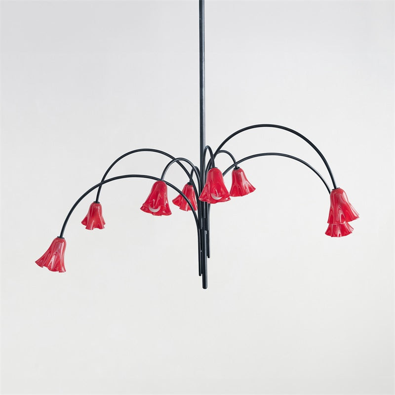 Flora Glass Chandelier