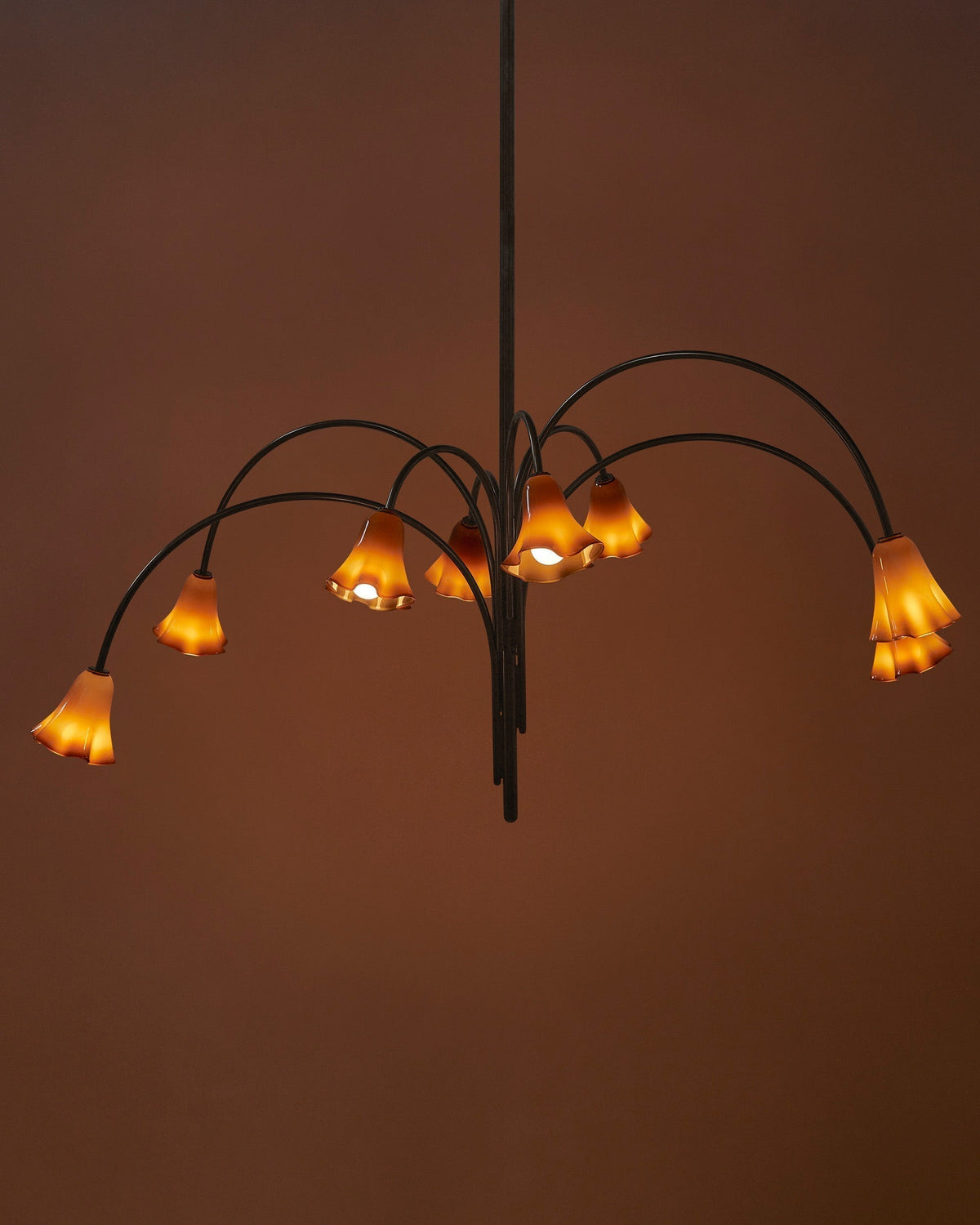 Flora Glass Chandelier