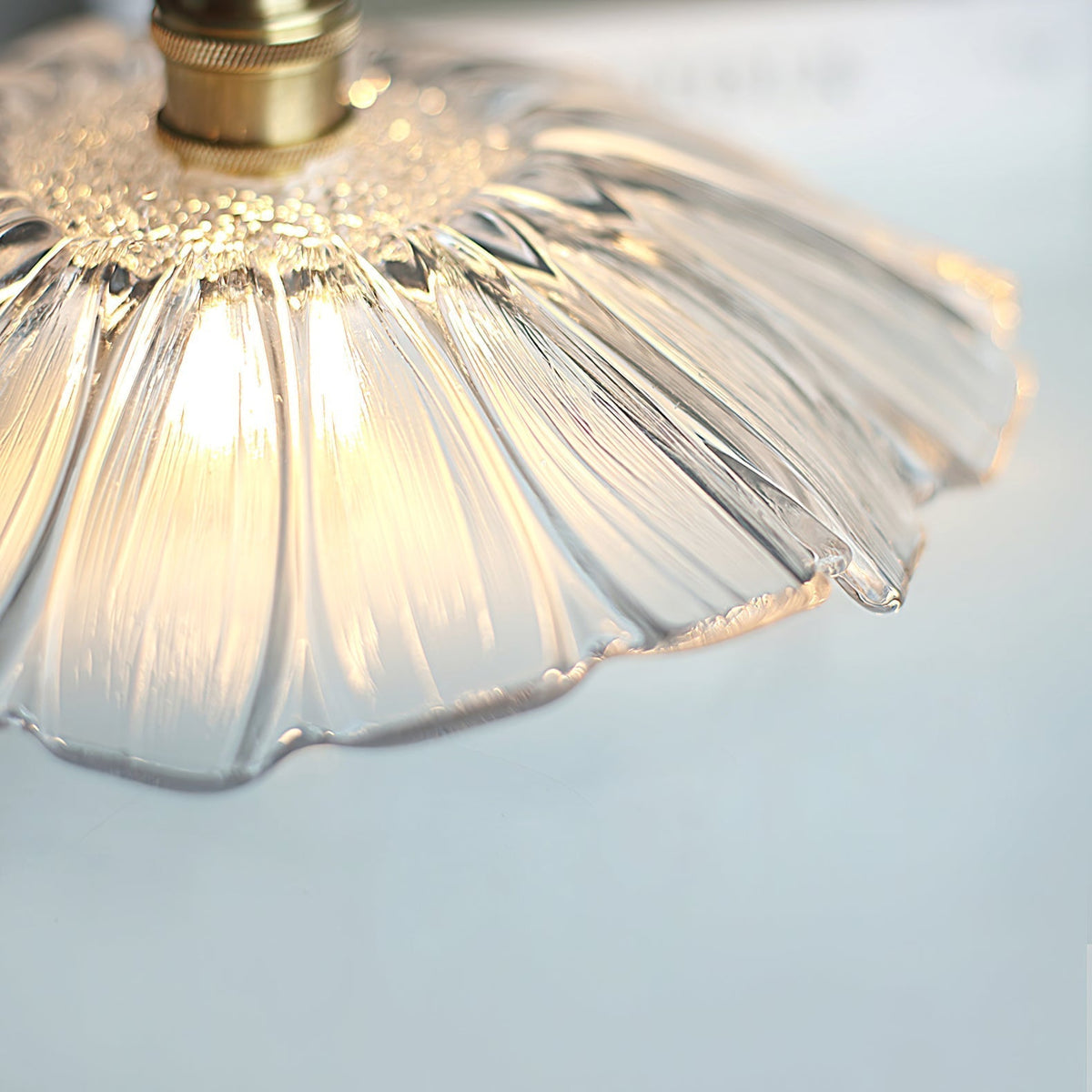 Flower Glass Swag Lights