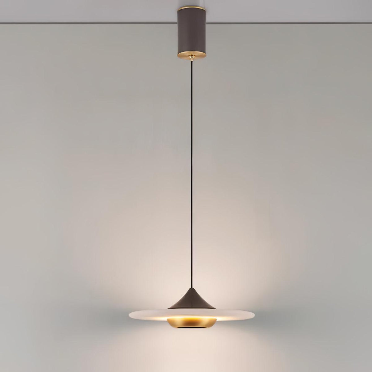 Flying Saucer Marble Pendant Lamp