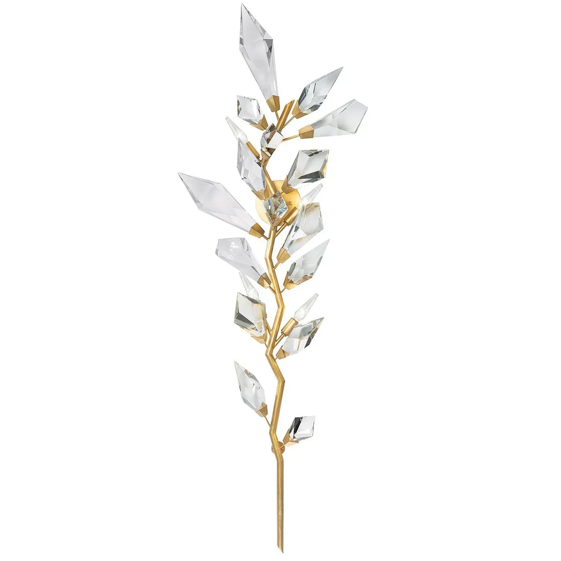 Addison 58-InchGold&silver Crystal Sconce