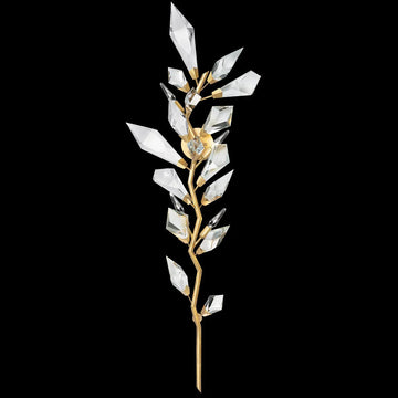 Addison 58-InchGold&silver Crystal Sconce