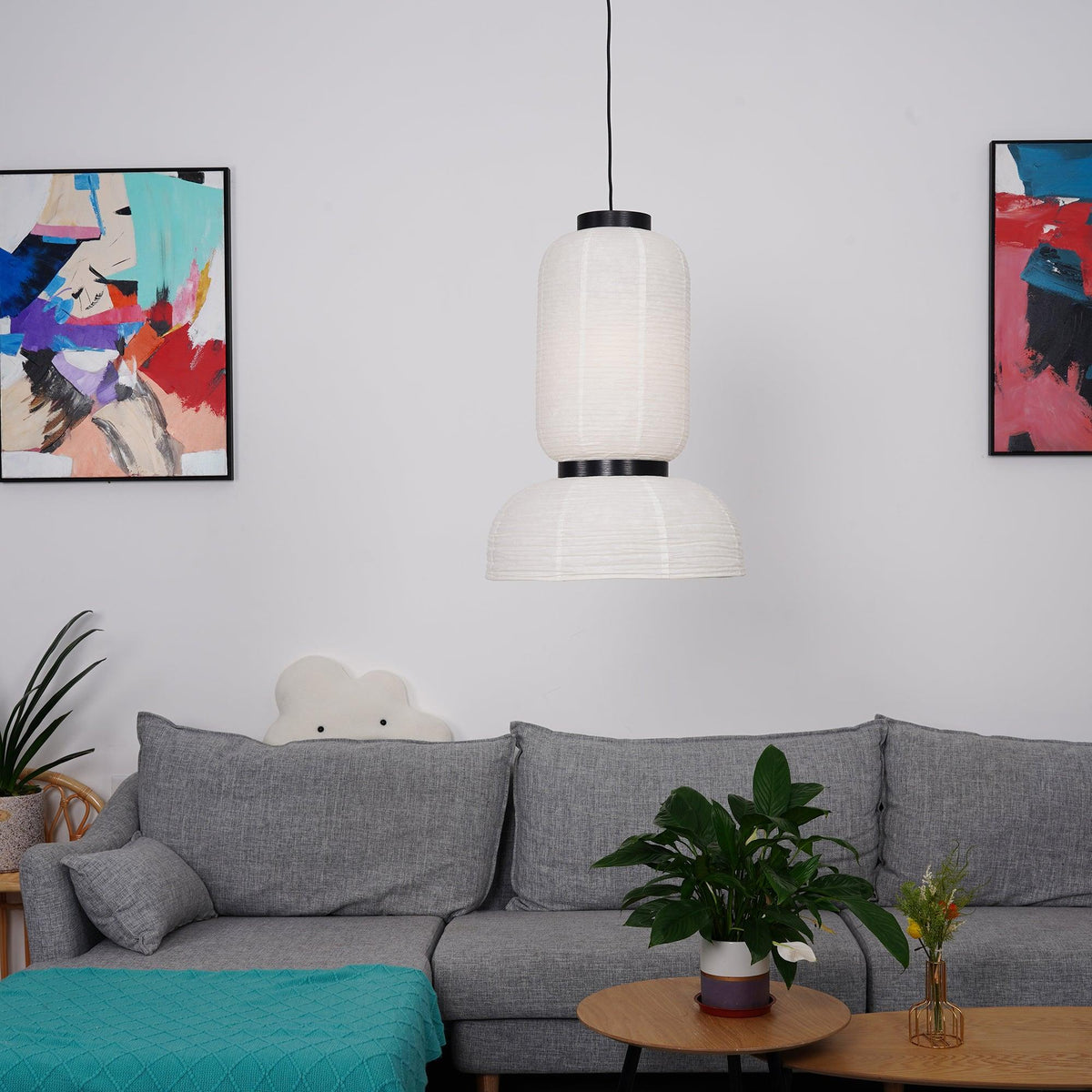 Rice Paper Lantern Pendant Lamp