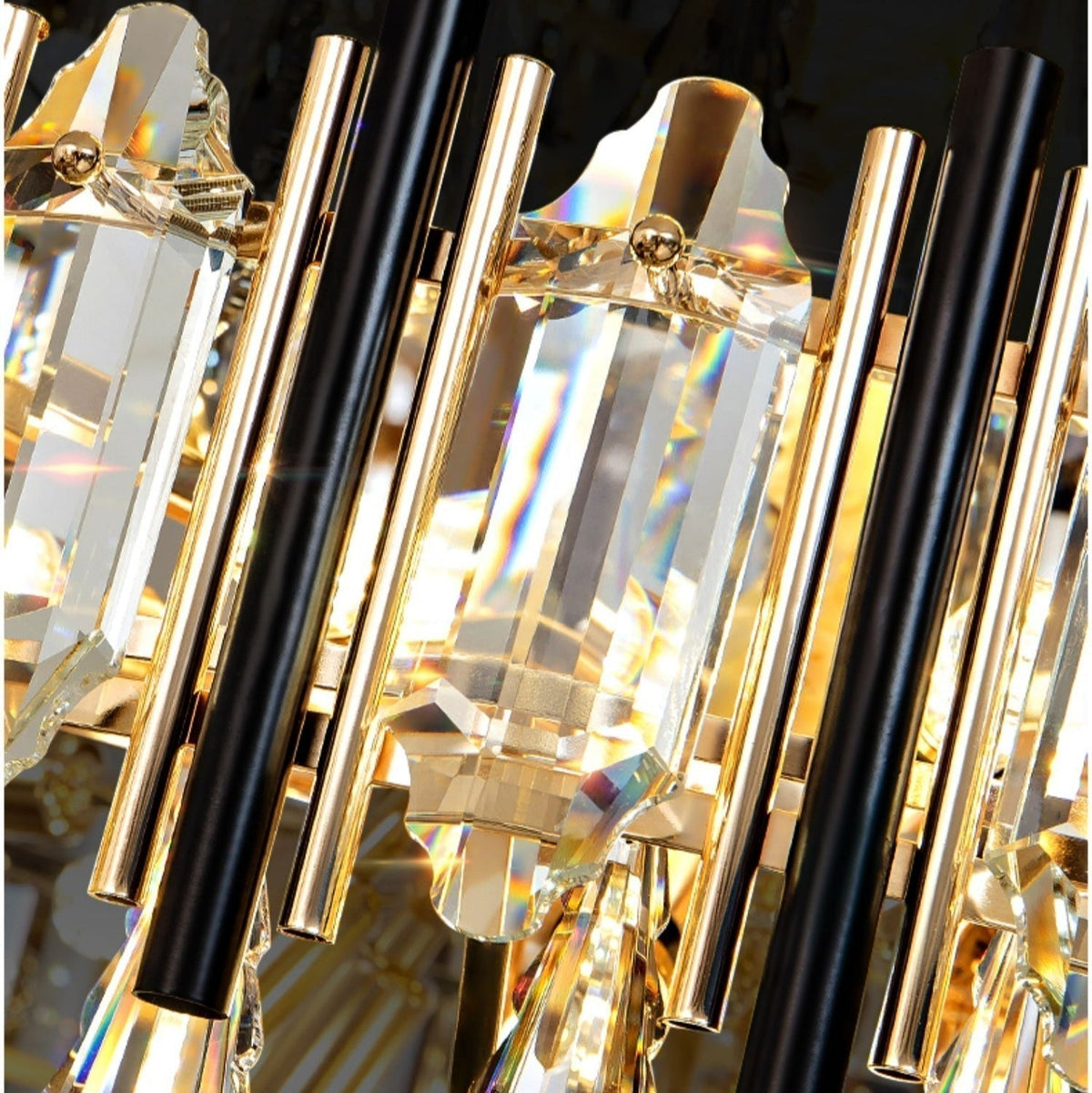 Foyer 3 Layers Extra Large Crystal Chandelier for Living Room Staircase Ceiling Lighting