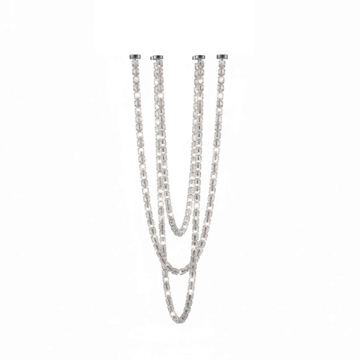 Gabriel Chrome Crystal Chandelier