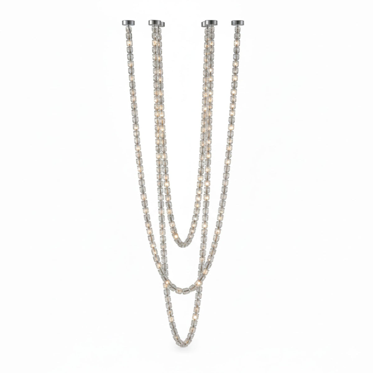 Gabriel Chrome Crystal Chandelier
