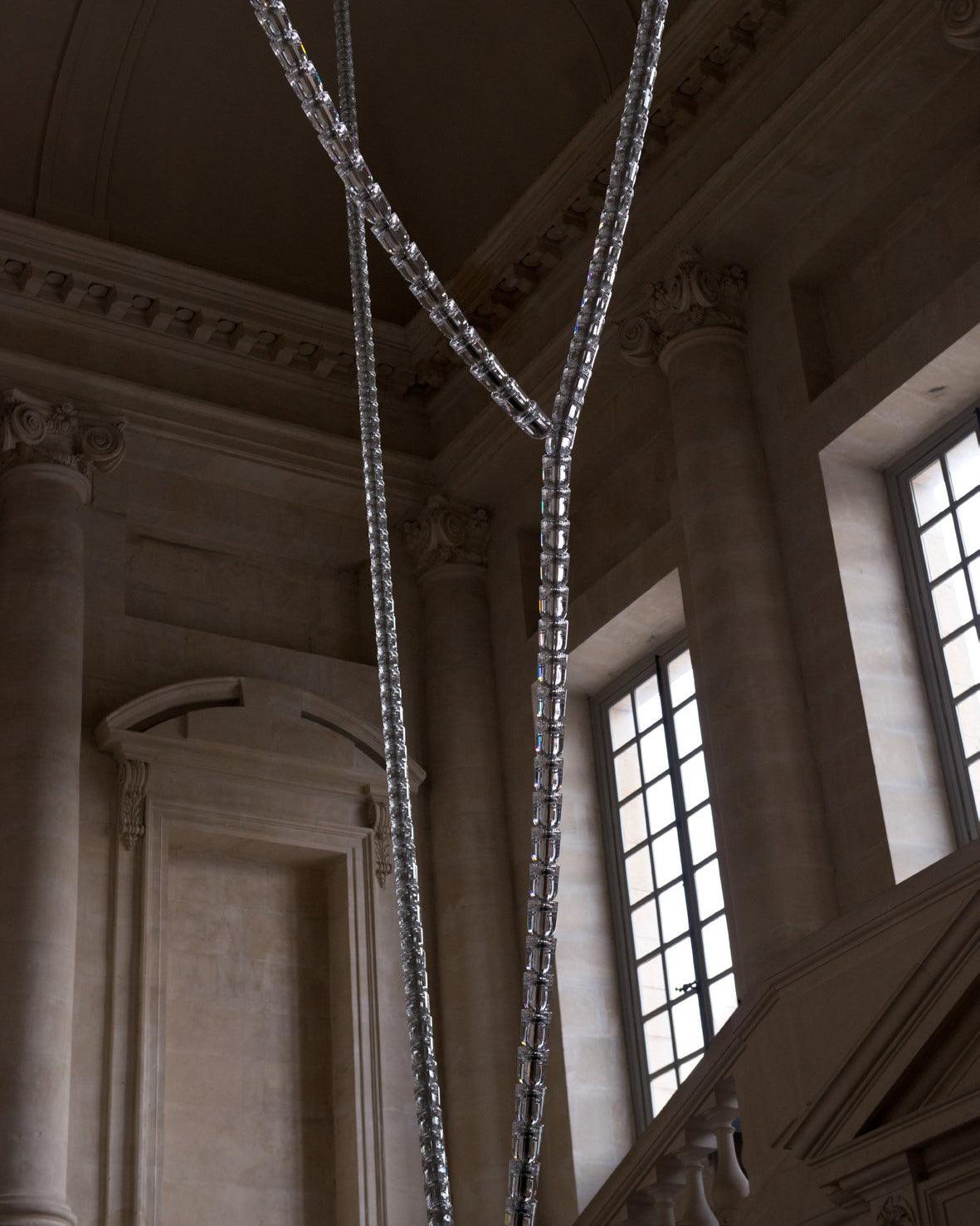 Gabriel Gold Crystal Chandelier