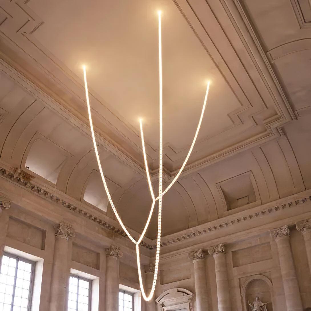 Gabriel Gold Crystal Chandelier