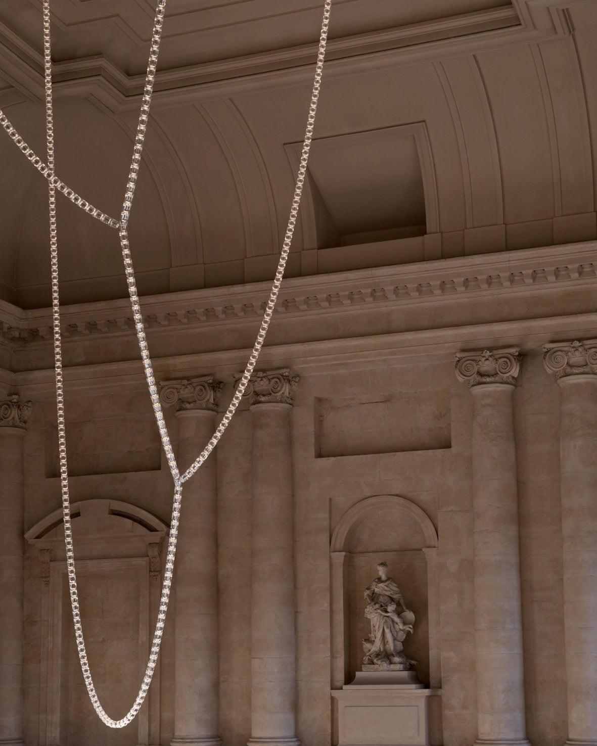 Gabriel Gold Crystal Chandelier