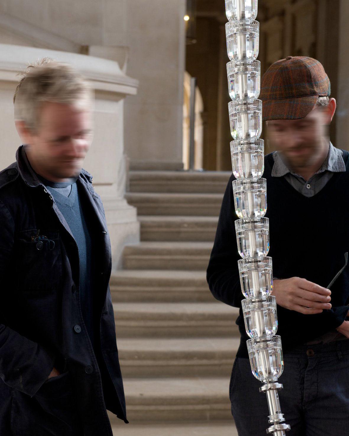 Gabriel Gold Crystal Chandelier