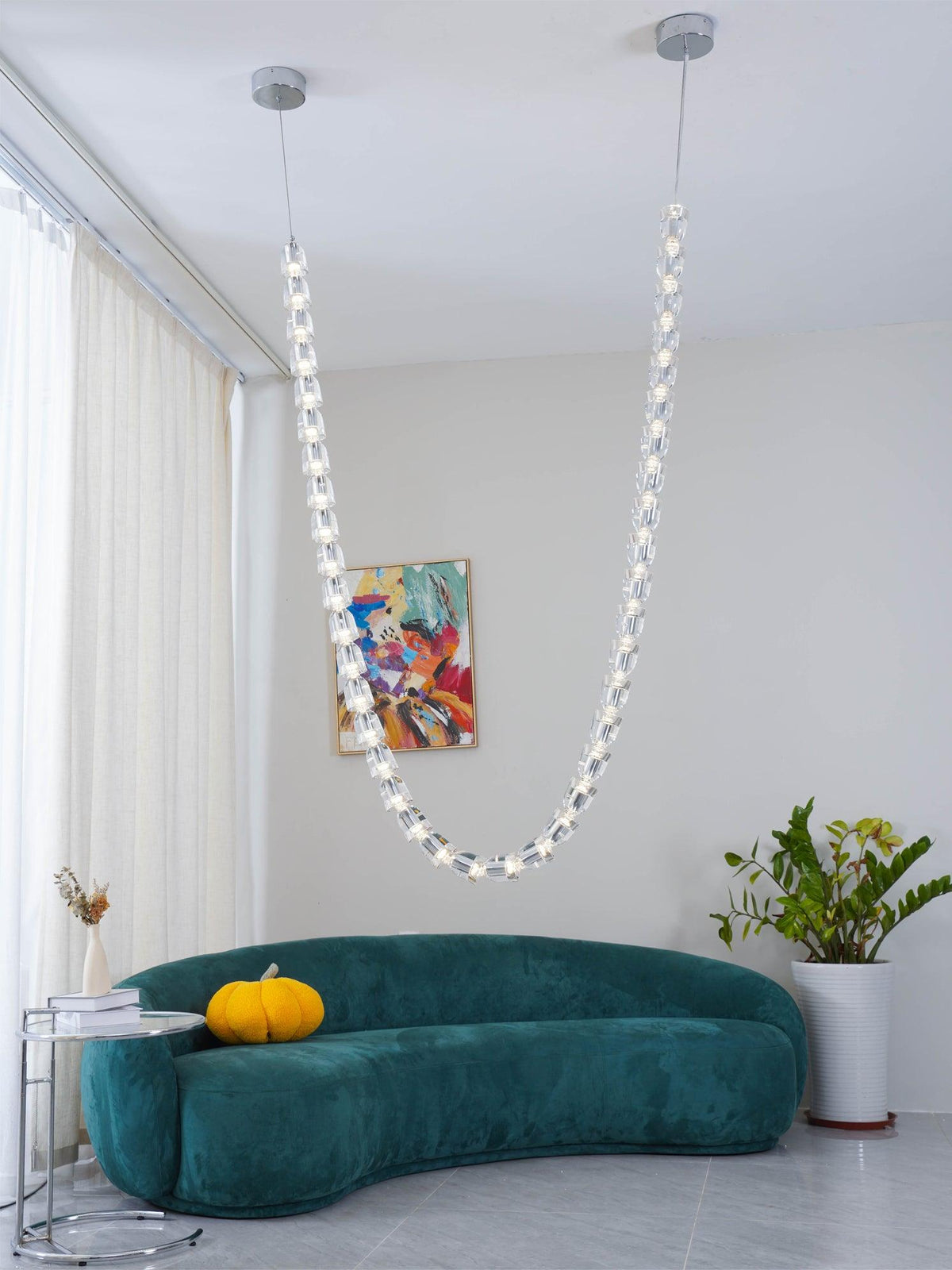 Gabriel Gold Crystal Chandelier