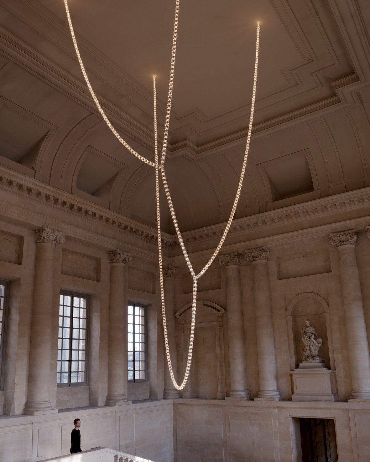 Gabriel Gold Crystal Chandelier