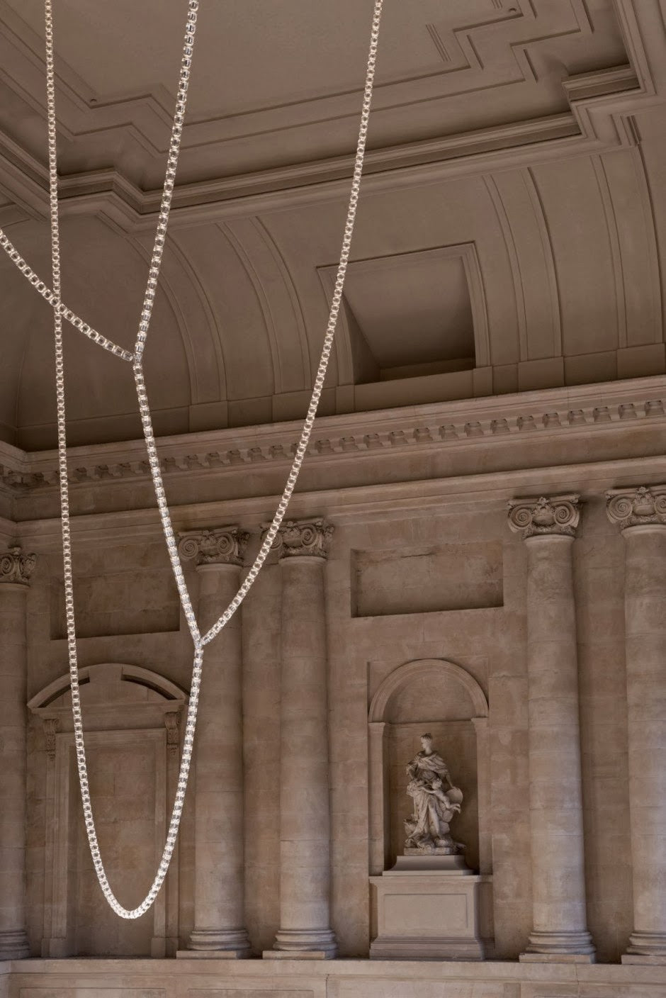 Gabriel Gold Crystal Chandelier