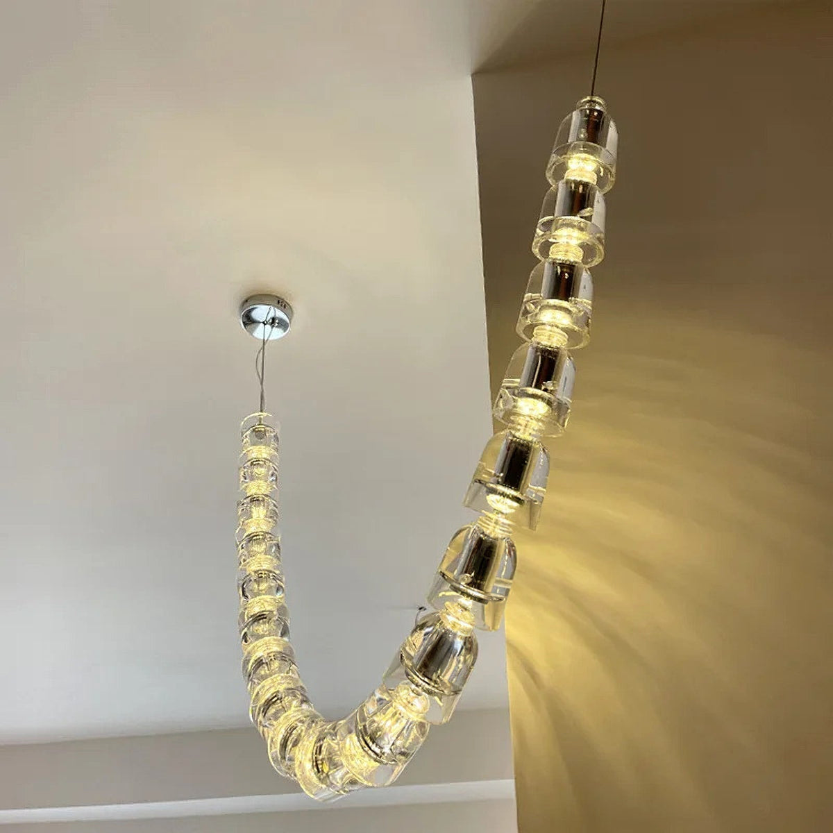 Gabriel Gold Crystal Chandelier