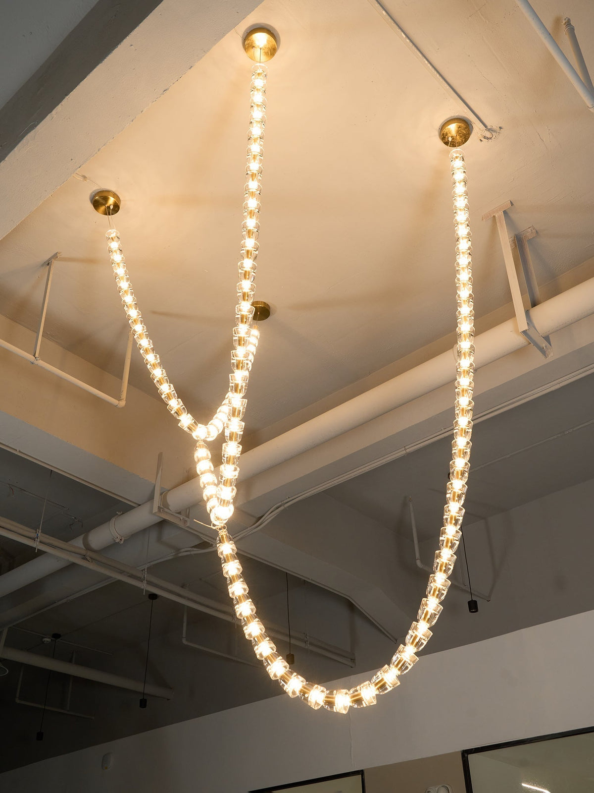 Gabriel Gold Crystal Chandelier