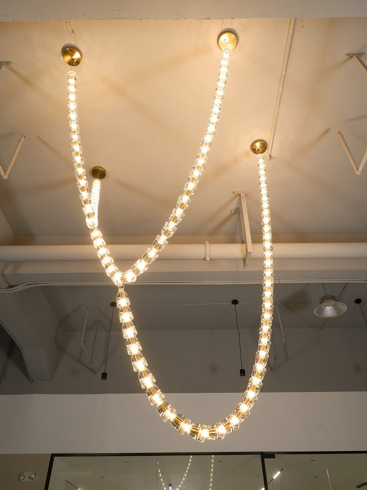 Gabriel Gold Crystal Chandelier