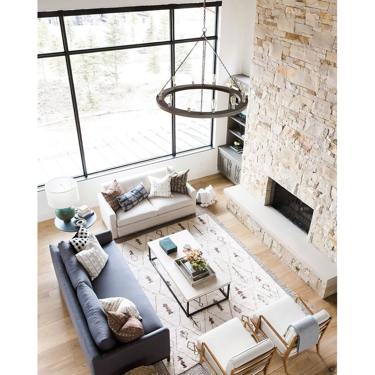 Geoffrey Wood Chandelier