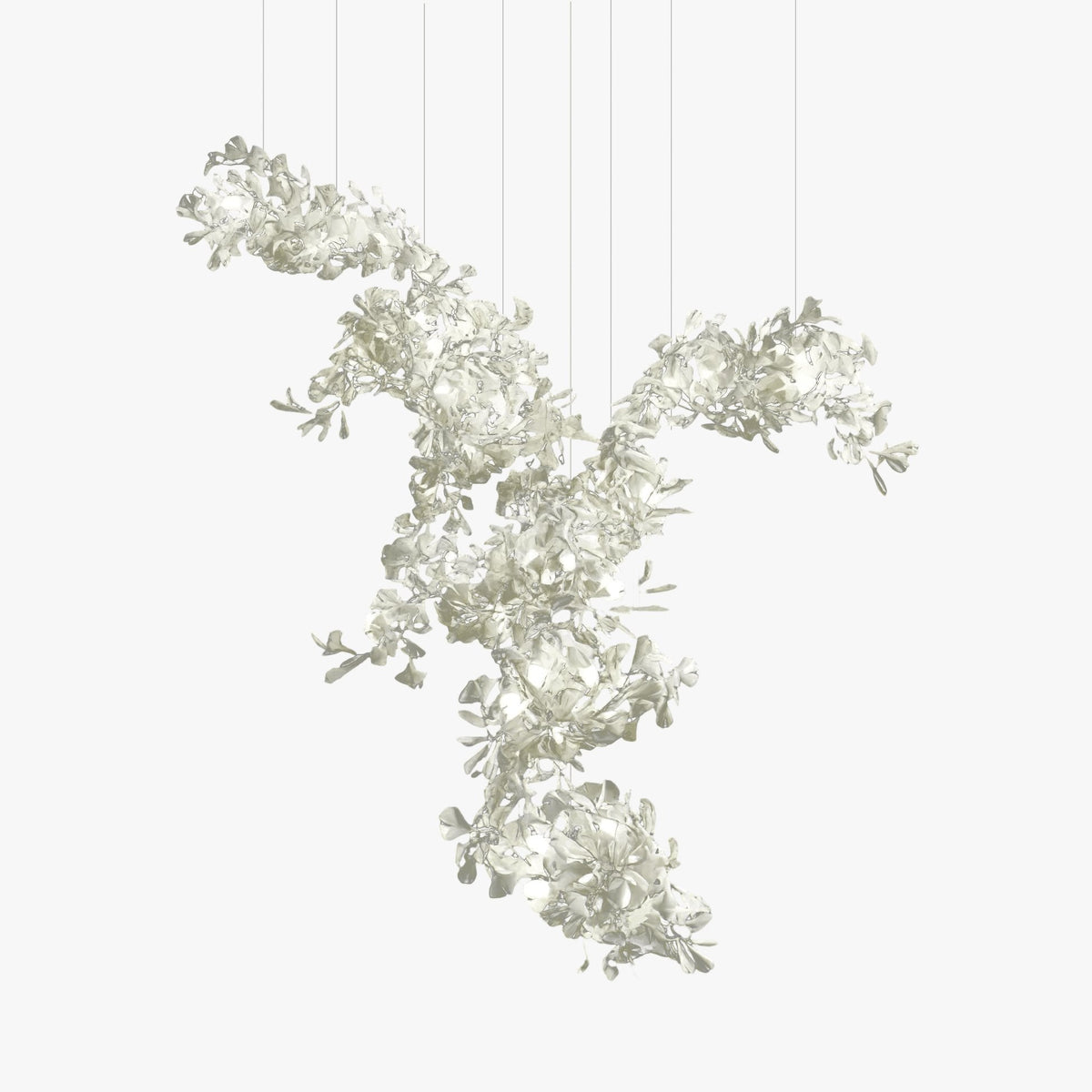 Gingko Ceramics Combination Branch Chandelier