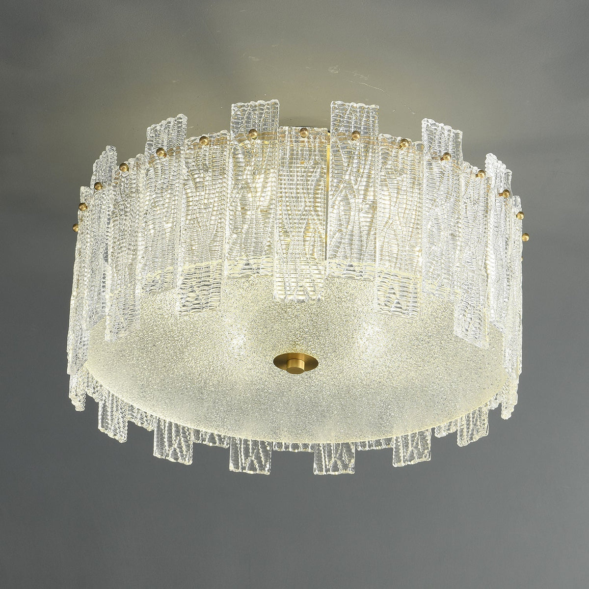 Glacier Cascade Ceiling Light