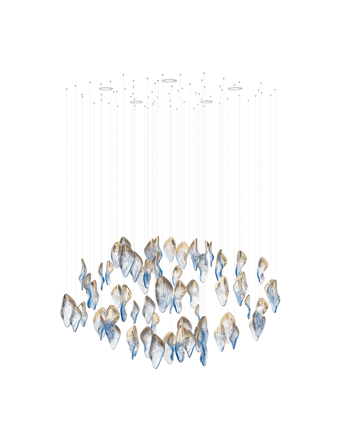 Galaxy Glacier Crystal Chandelier