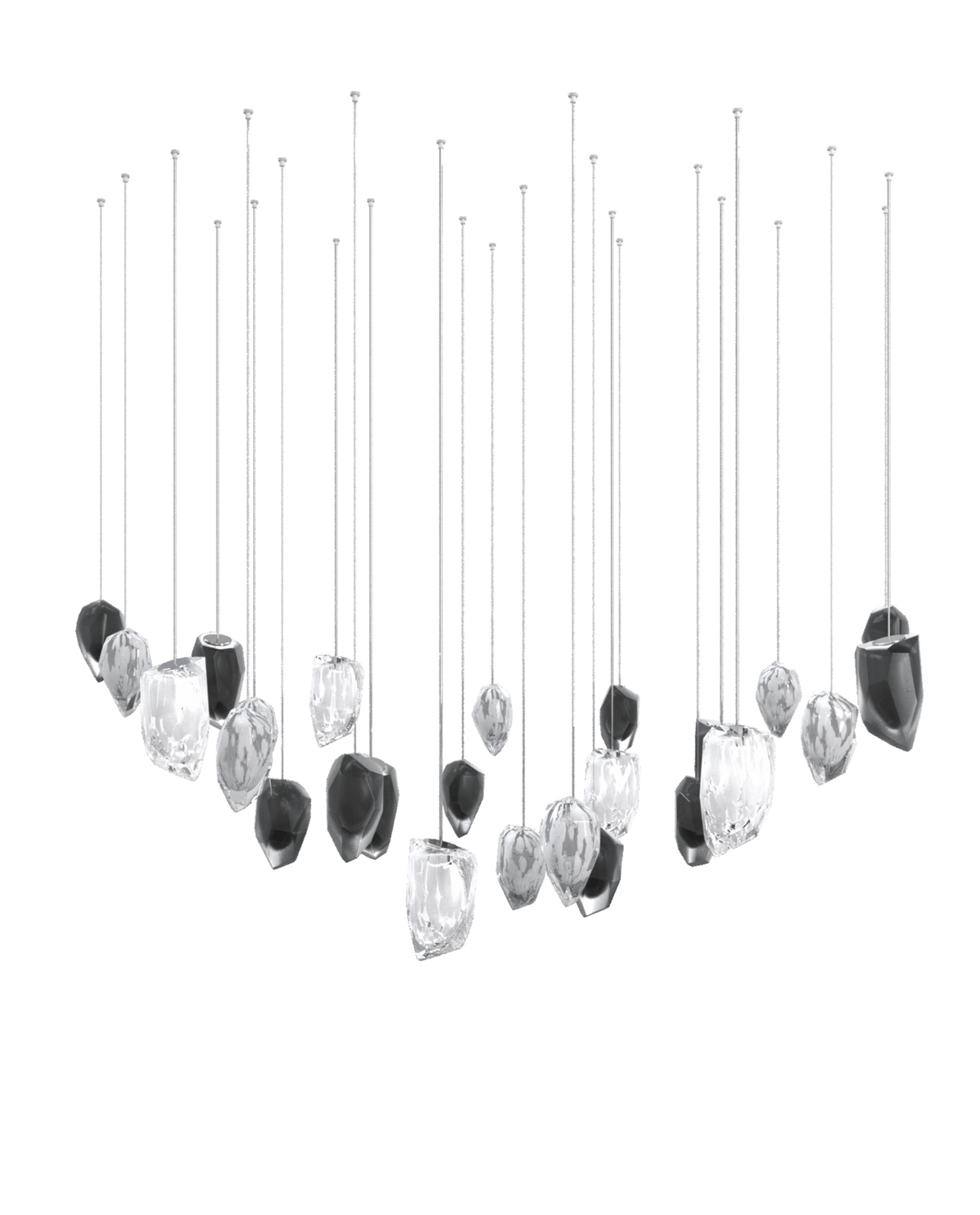 Galaxy Glacier Crystal Chandelier