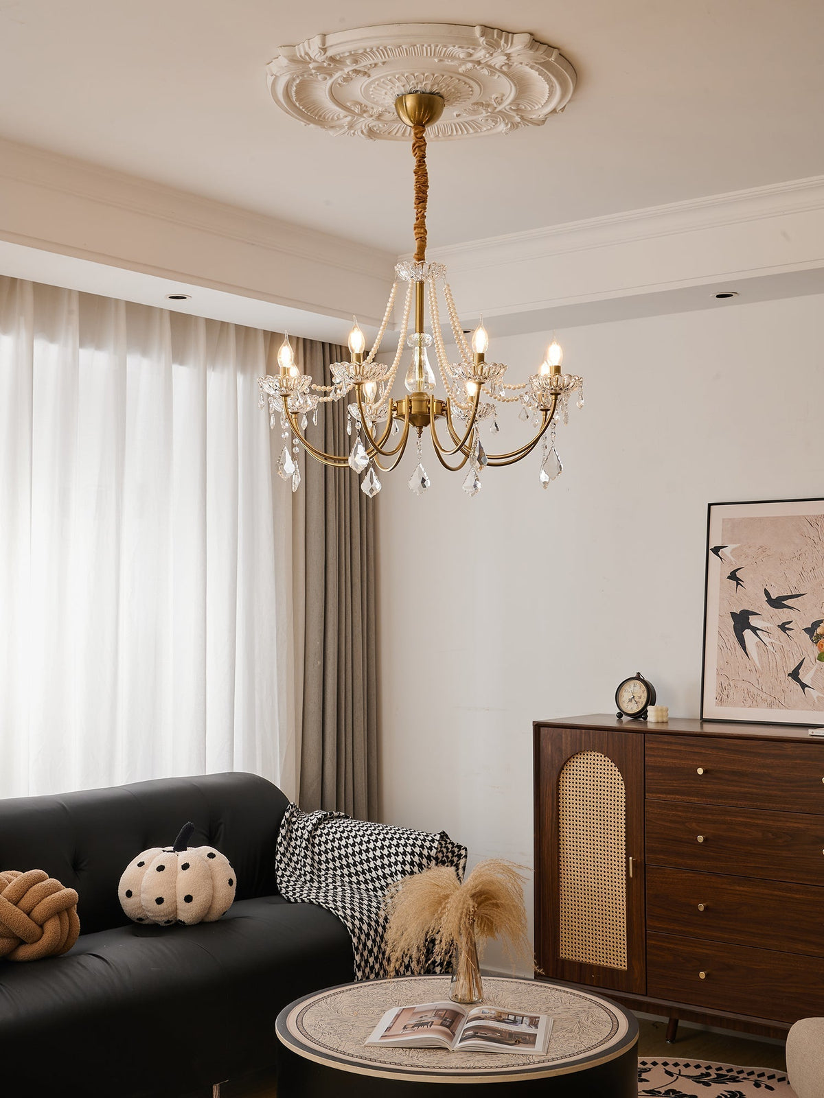 Glamour Pearl Chandelier