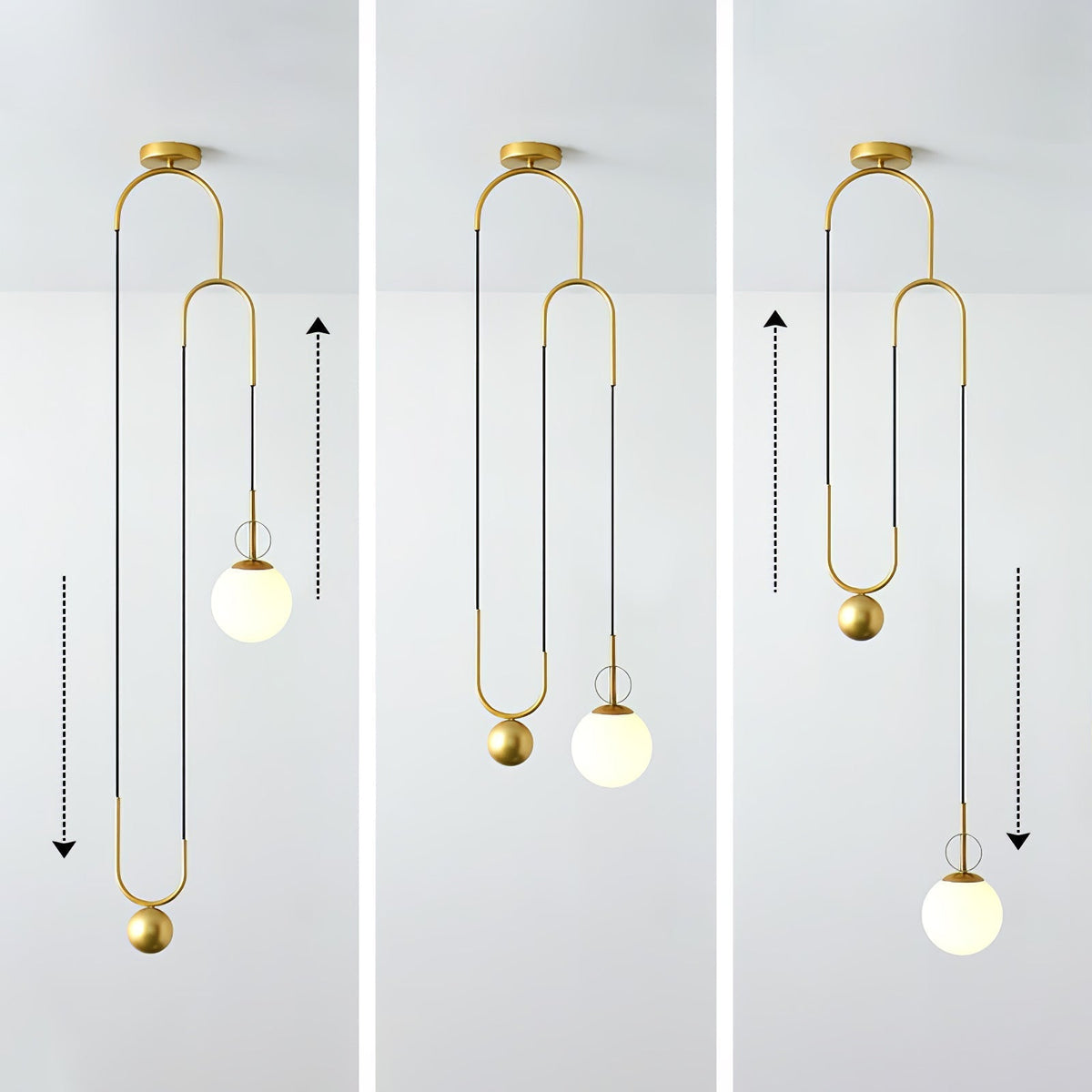 Glass Ball Pendant Lamp