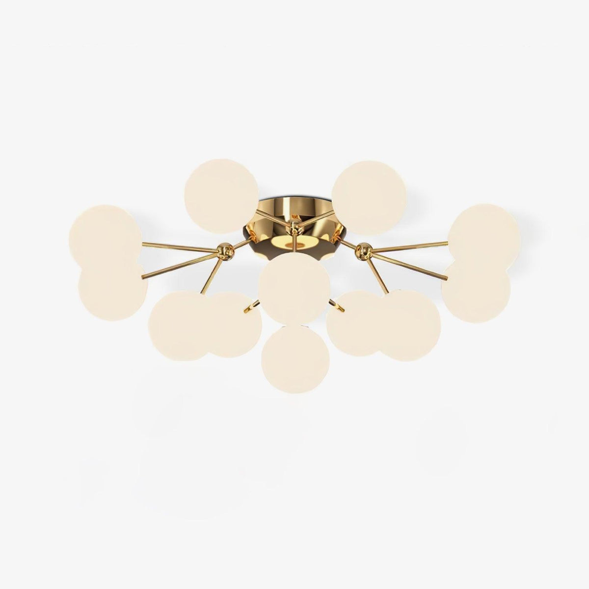 Glass Balls Cluster Ceiling Lamp