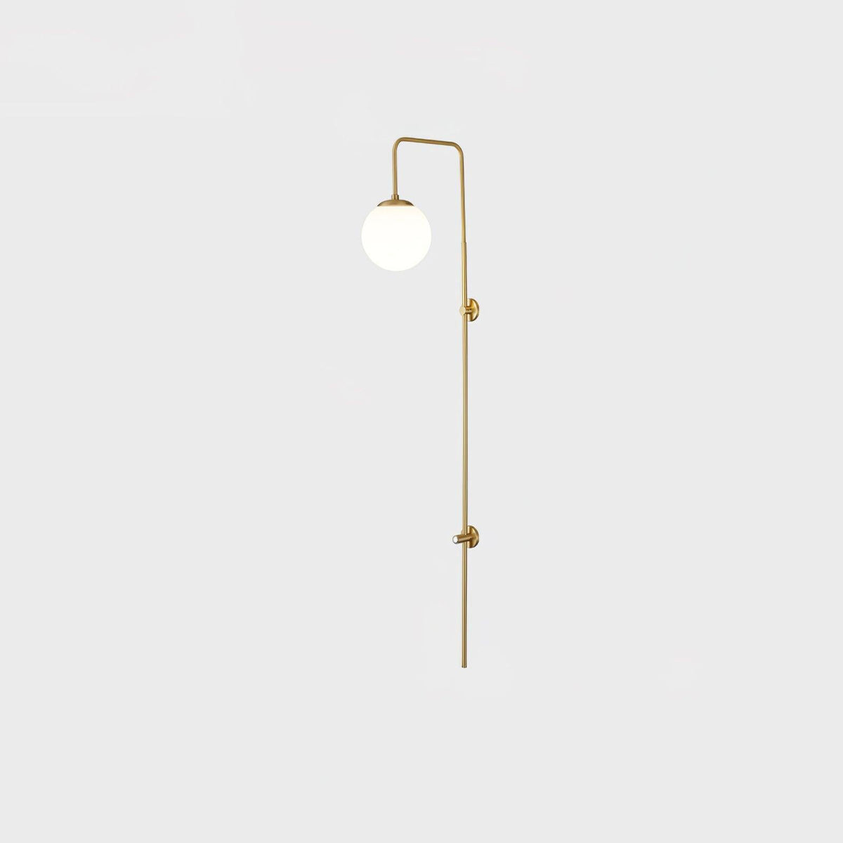 Globe Brass Wall Sconce