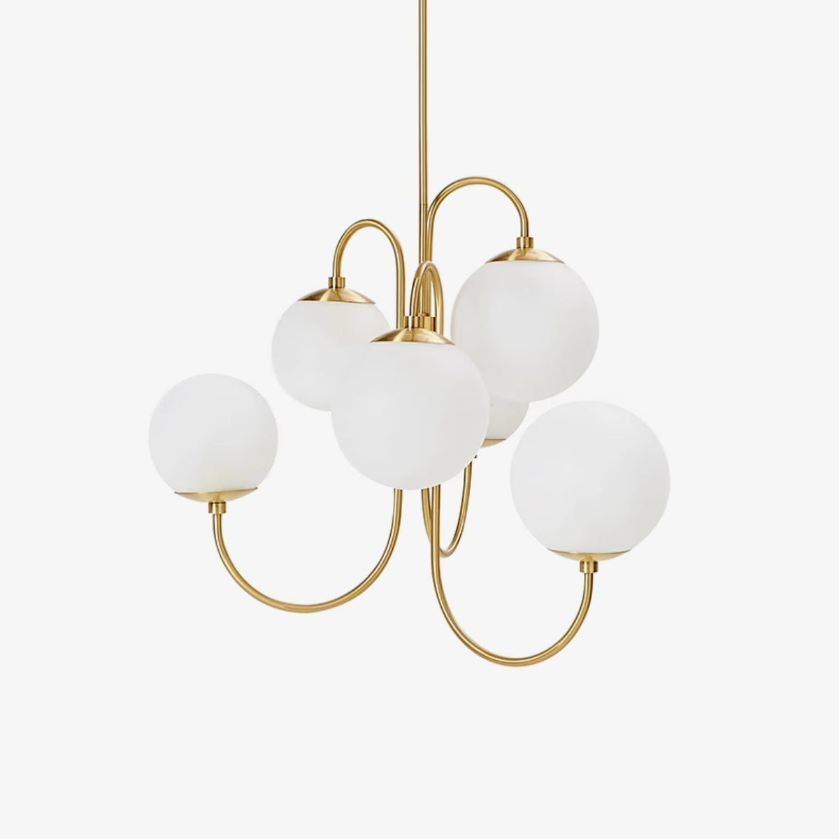 Gooseneck Chandelier