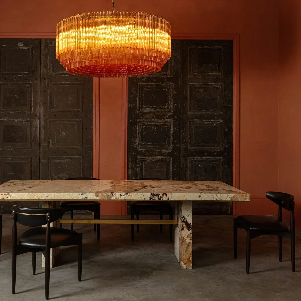 Grande Amaro Drum Chandelier 51.2″