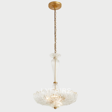 Vintage Traditional Glass Umbrella Chandelier for Bedroom / dining Room