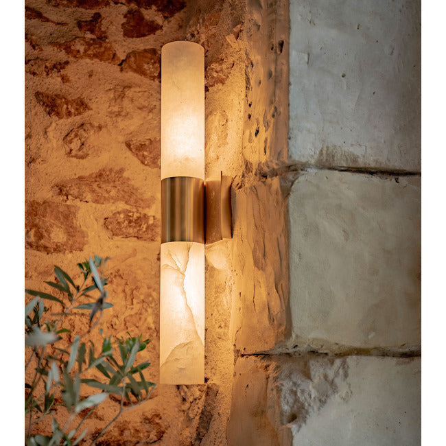 Mist Alabaster Wall Sconce