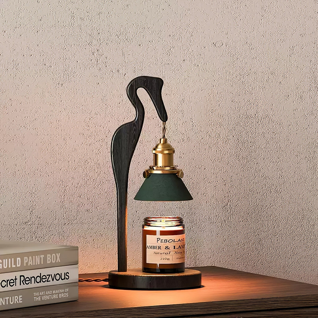 Heron Glow Candle Warmer Lamp