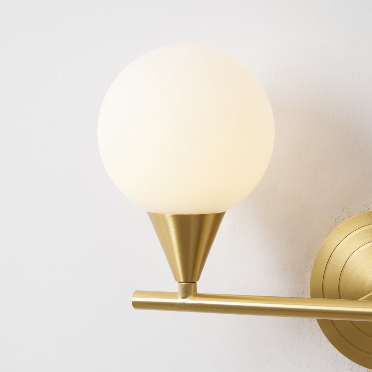 Holten Brass Armed Sconce