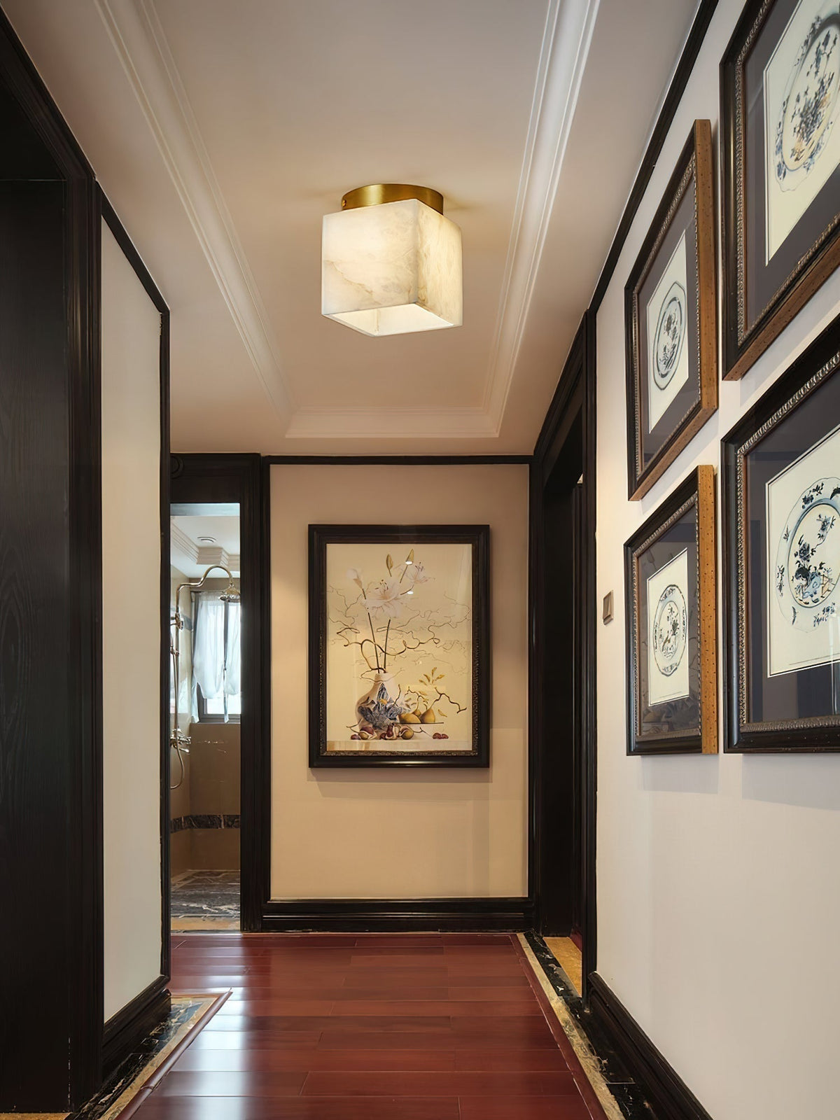 Budnick Alabaster Ceiling Light