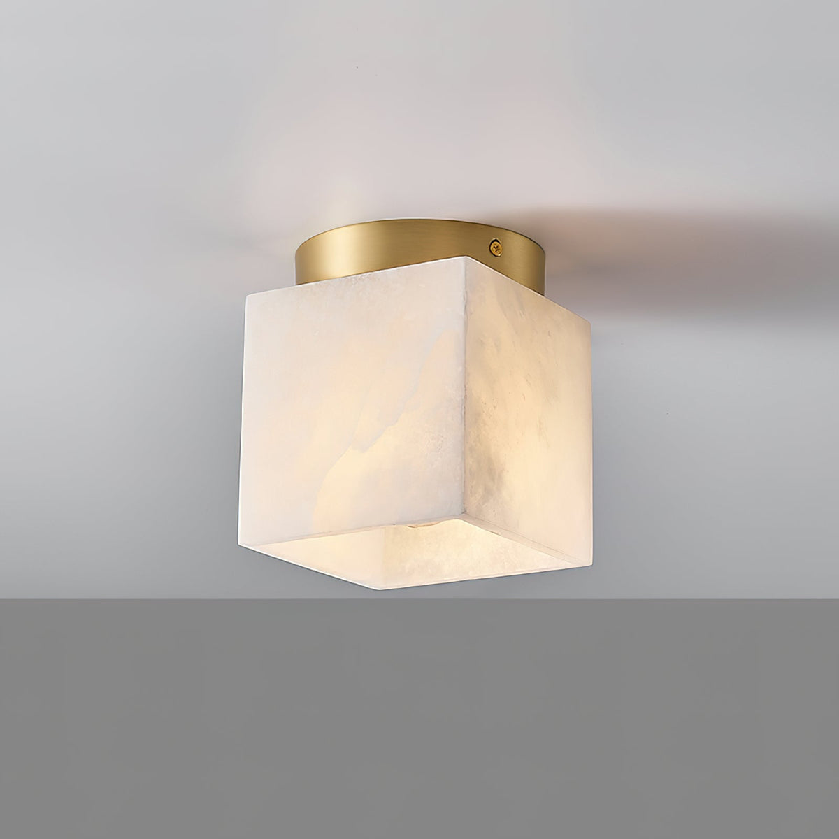 Budnick Alabaster Ceiling Light