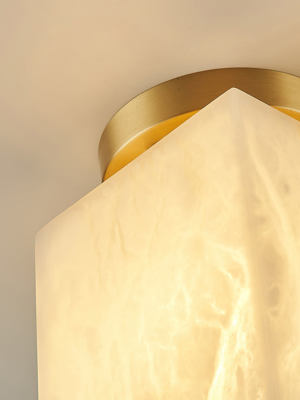 Budnick Alabaster Ceiling Light