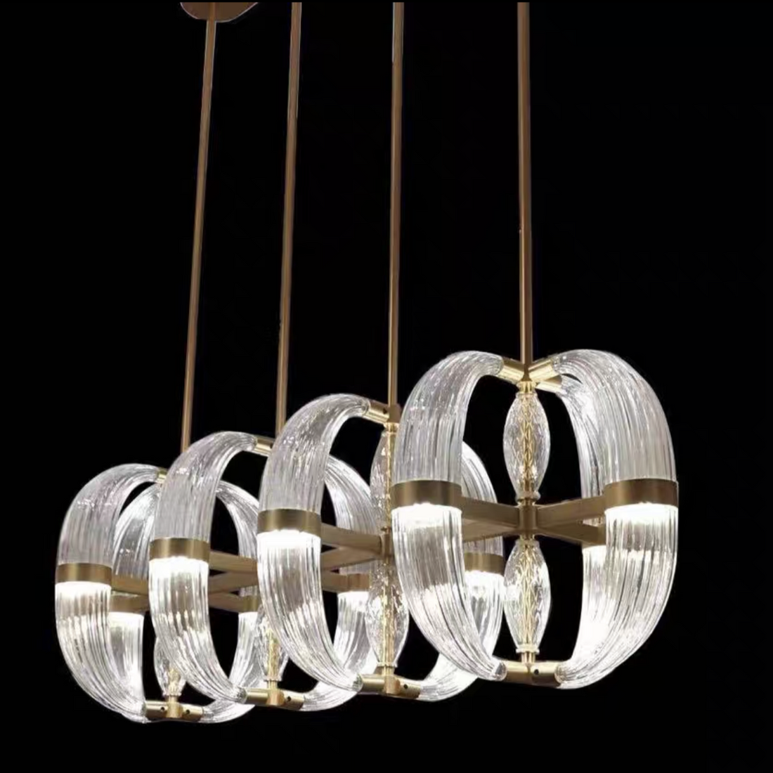 Modern Art Glass Chandelier for Living Room / dining Room / kitchen Island / bedroom
