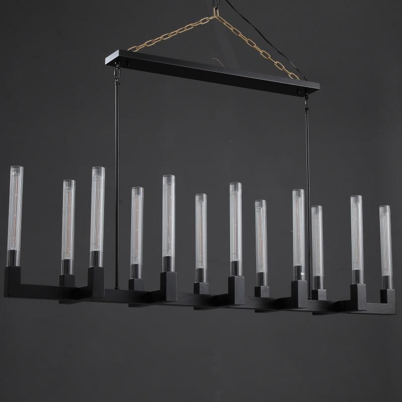Cannel Linear Chandelier 54''66"