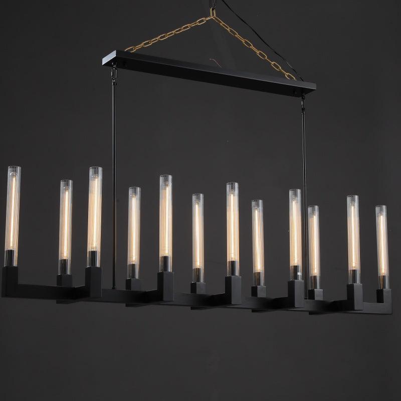 Cannel Linear Chandelier 54''66"