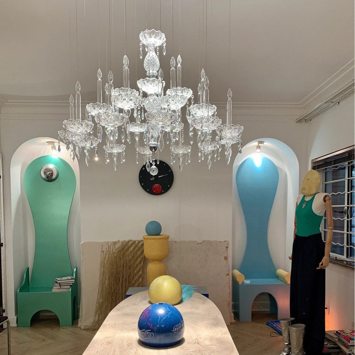 Modern Art Floating Chandelier for Living Room / foyer / hotel