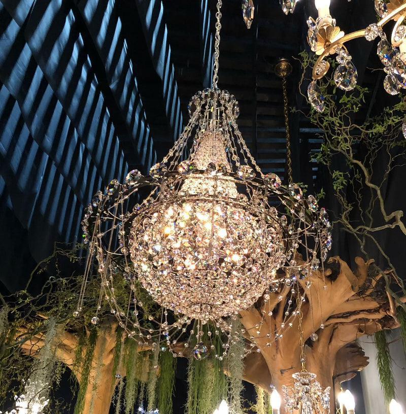 Empire Crystal Chandelier 22“ / 40“ / 52”